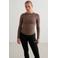 Aim'n sportshirt Soft Basic bruin