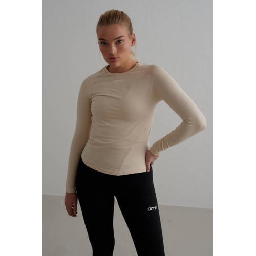 Aim'n sportshirt Soft Basic beige afbeelding
