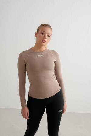 sportshirt Soft Basic taupe