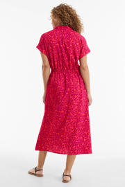 thumbnail: anytime blousejurk met all over print roze/paars