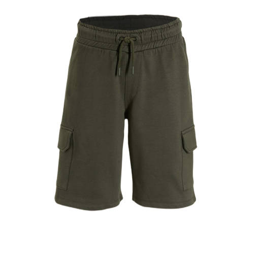 anytime cargo sweat short groen afbeelding