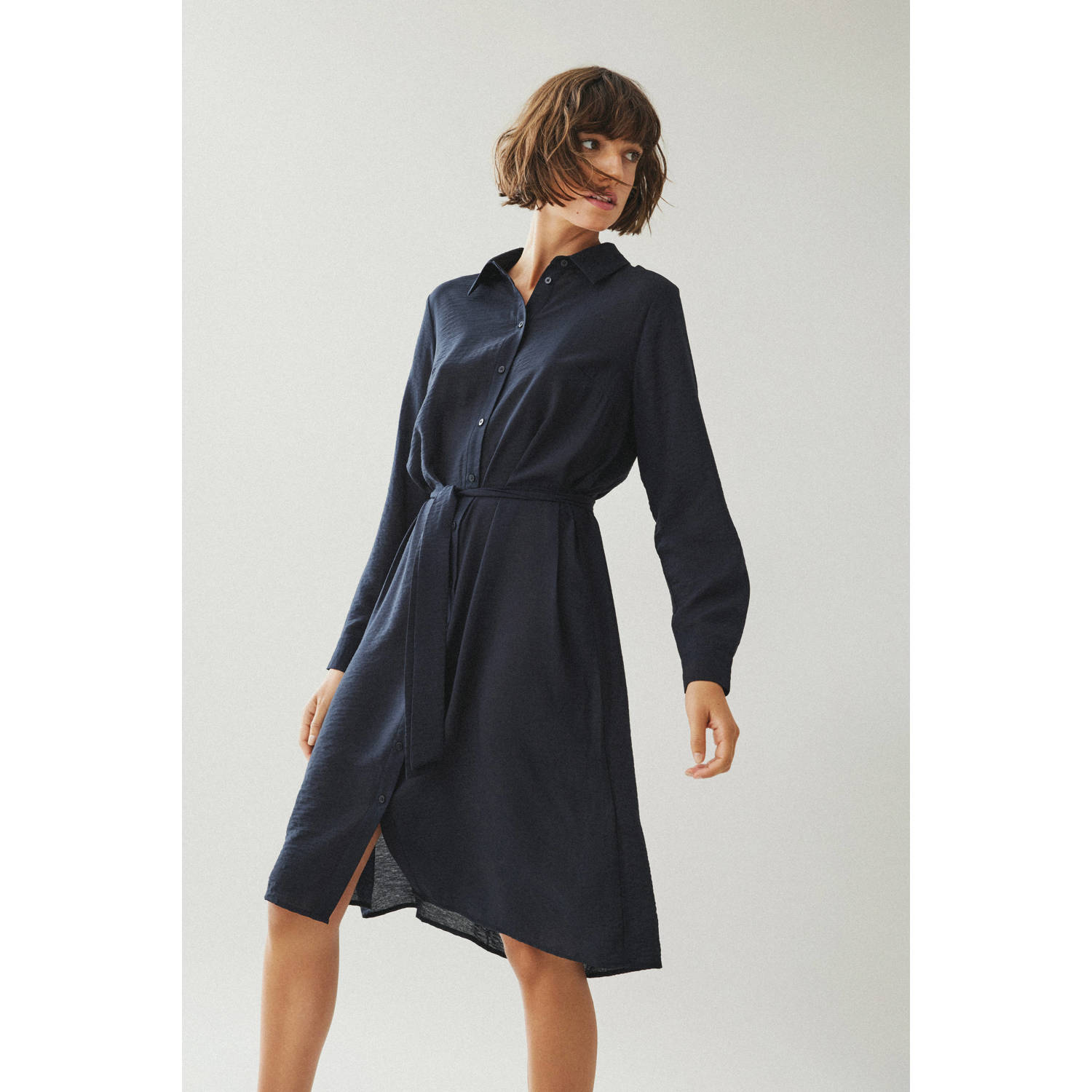 VILA blousejurk zwart