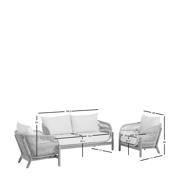 thumbnail: NOUS Garden stoel bank set Vivo