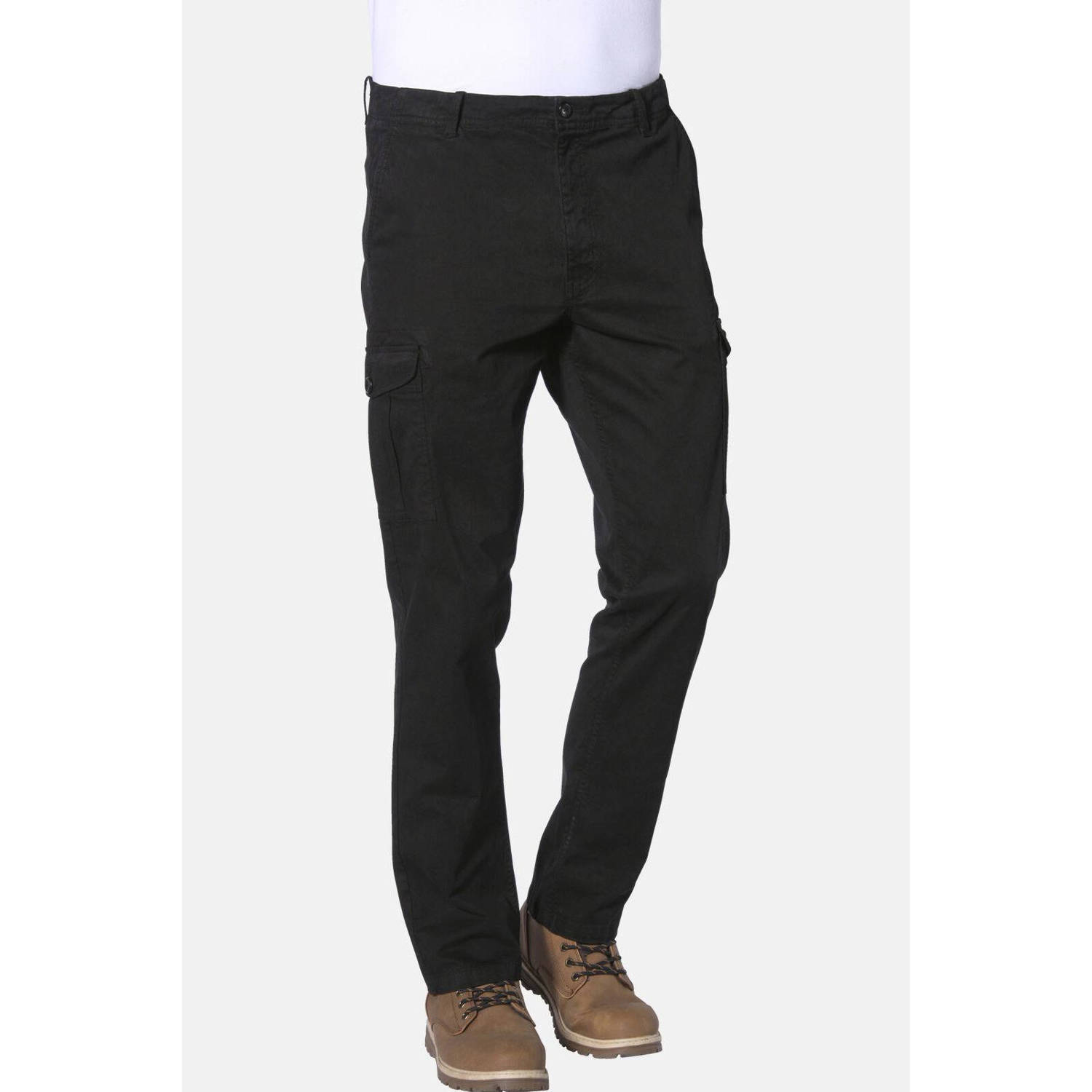 Jan Vanderstorm +FIT Collectie cargobroek STAALE zwart