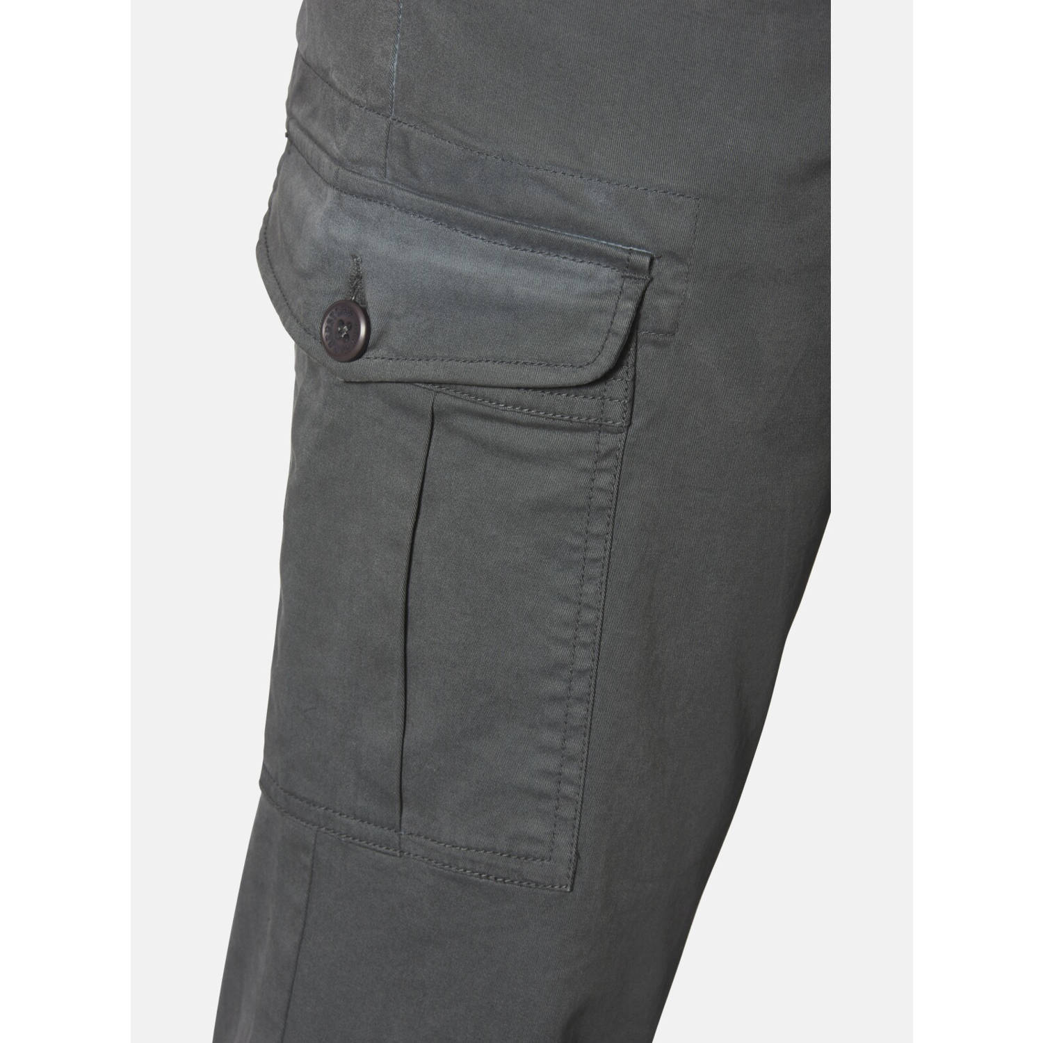 Jan Vanderstorm +FIT Collectie cargobroek STAALE grijs