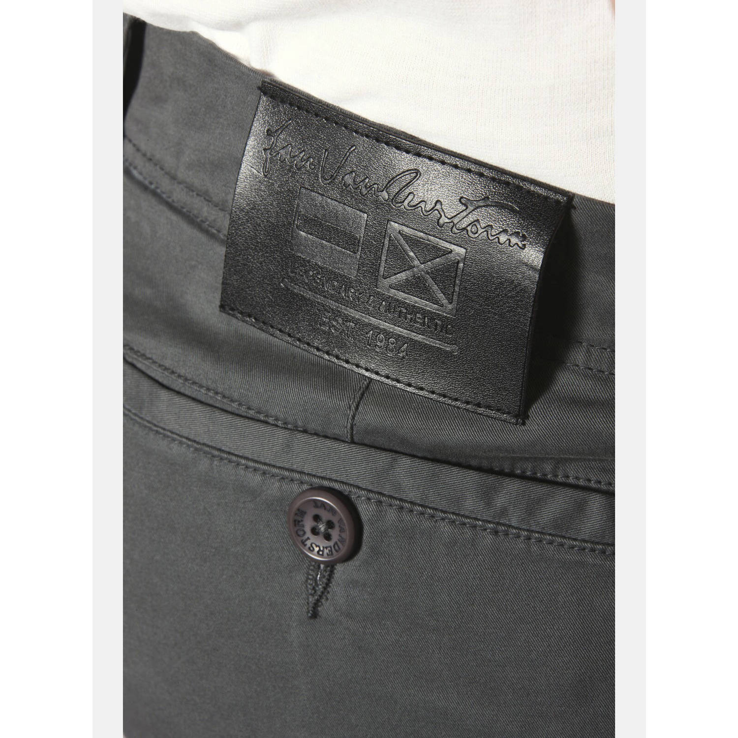 Jan Vanderstorm +FIT Collectie cargobroek STAALE grijs