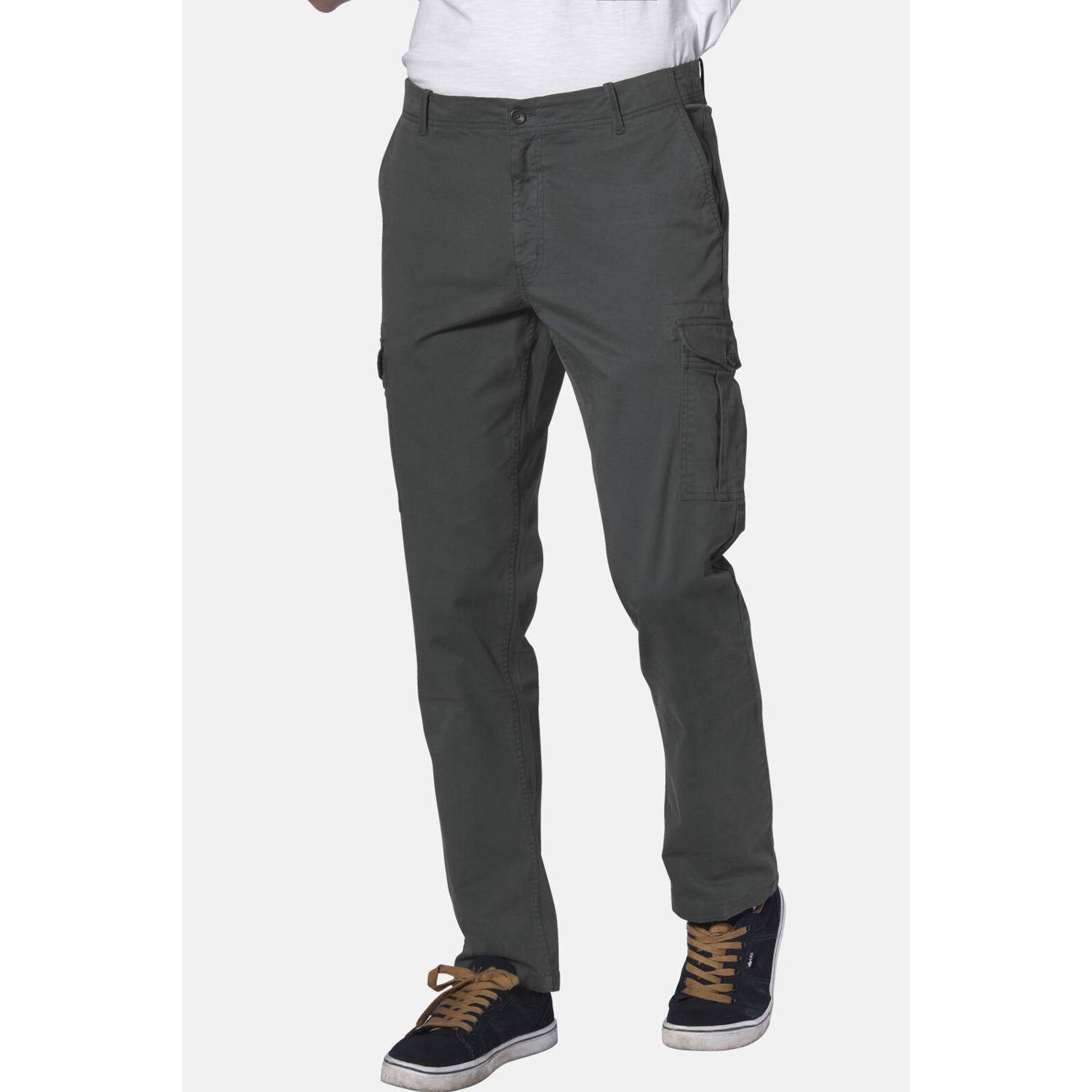 Jan Vanderstorm +FIT Collectie cargobroek STAALE grijs