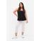 Zizzi 3/4 legging wit