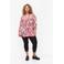 Zizzi 3/4 legging met kant zwart