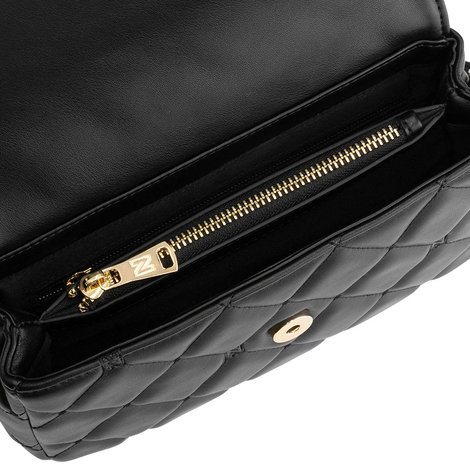 NIKKIE crossbody tas Ann Diamond zwart