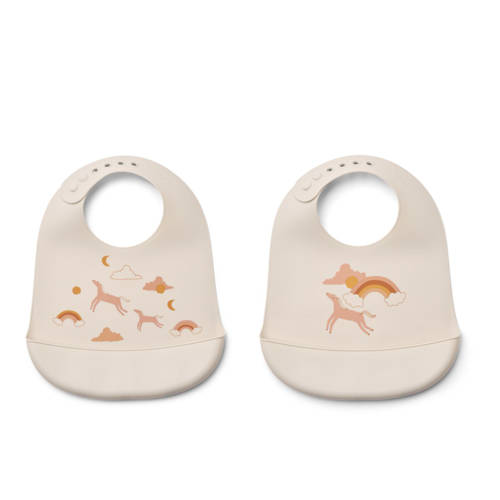 Liewood Tilda Printed Bib 2-Pack afbeelding