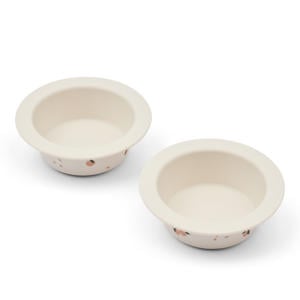 Peony Printed Suction Bowl 2-Pack