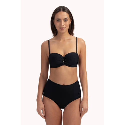 Cyell high waist bikinibroekje zwart afbeelding