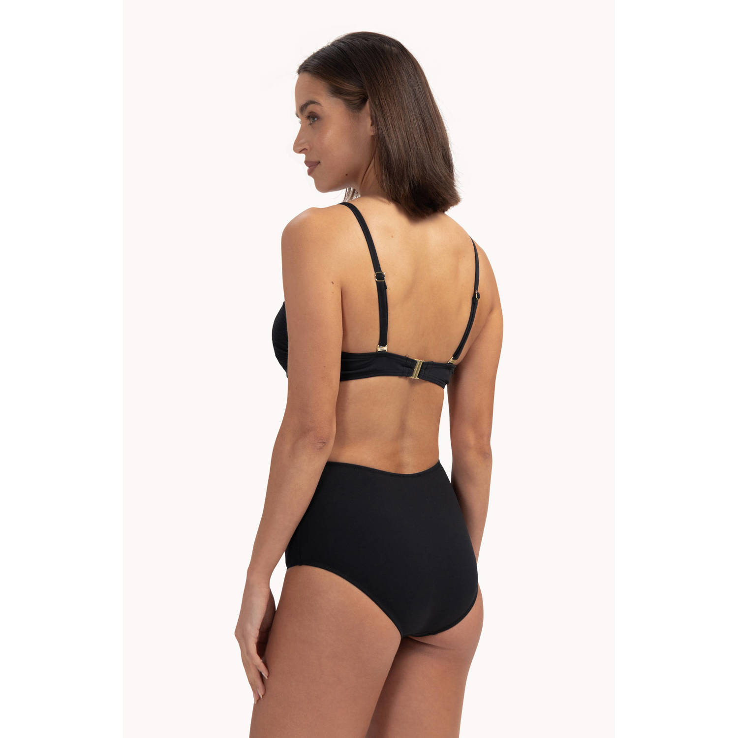 Cyell high waist bikinibroekje zwart