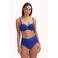 Cyell high waist bikinibroekje donkerblauw