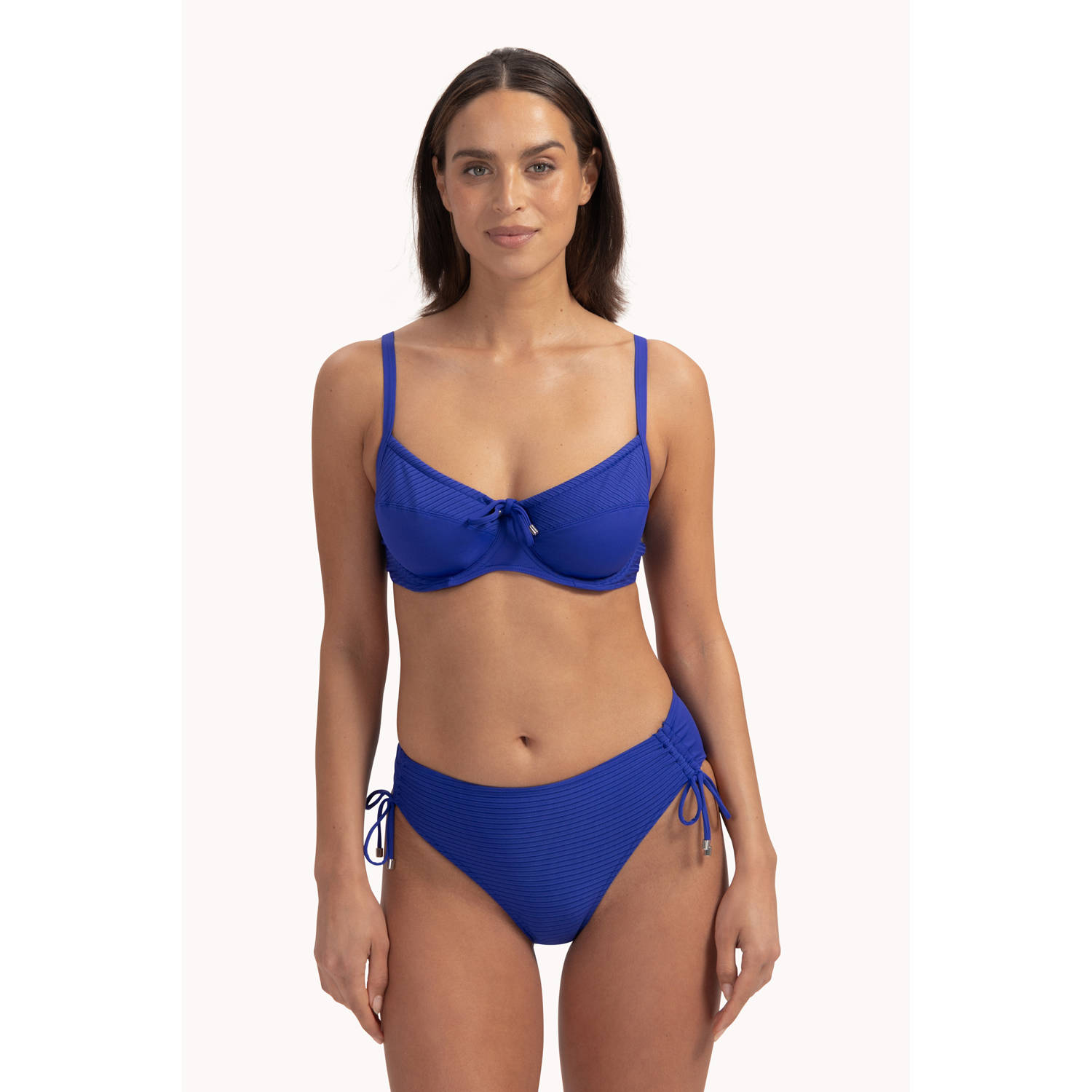 Cyell high waist bikinibroekje donkerblauw
