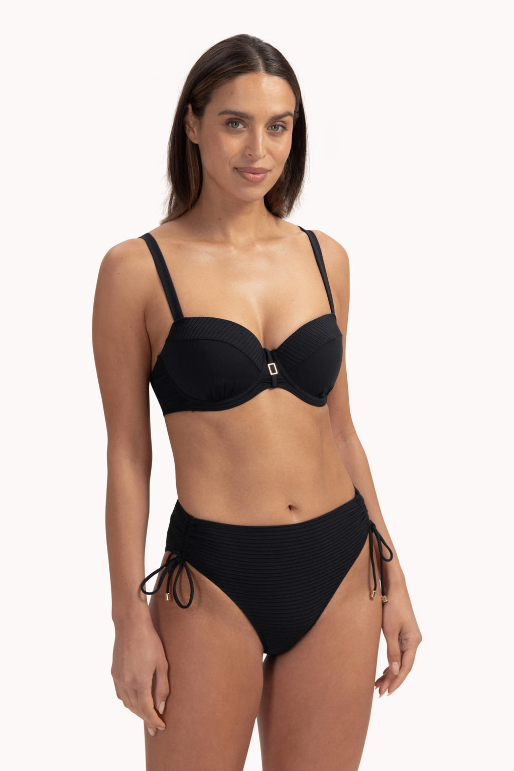 Cyell voorgevormde beugel bikinitop zwart