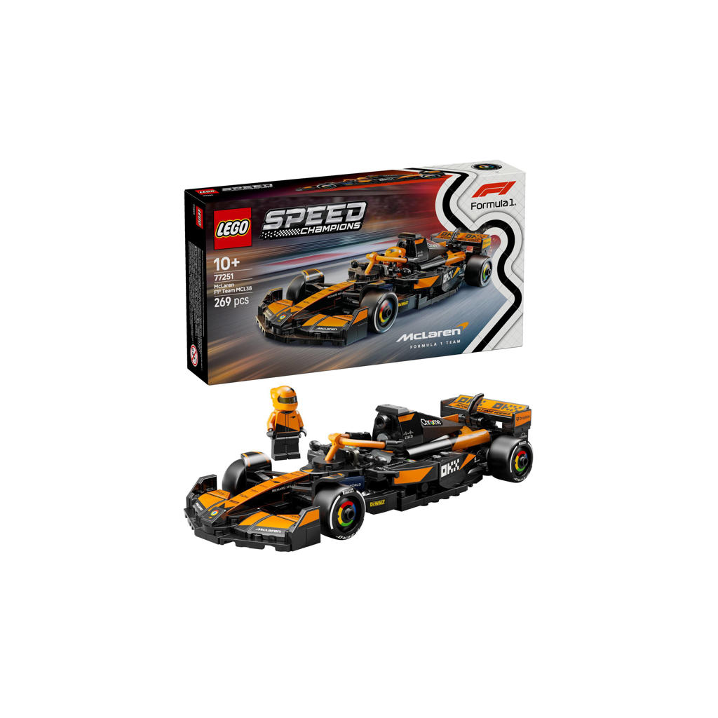 LEGO Speed Champions McLaren F1® Team MCL38 racewagen 77251