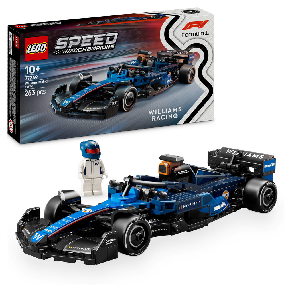 LEGO Speed Champions Williams Racing FW46 F1® racewagen 77249