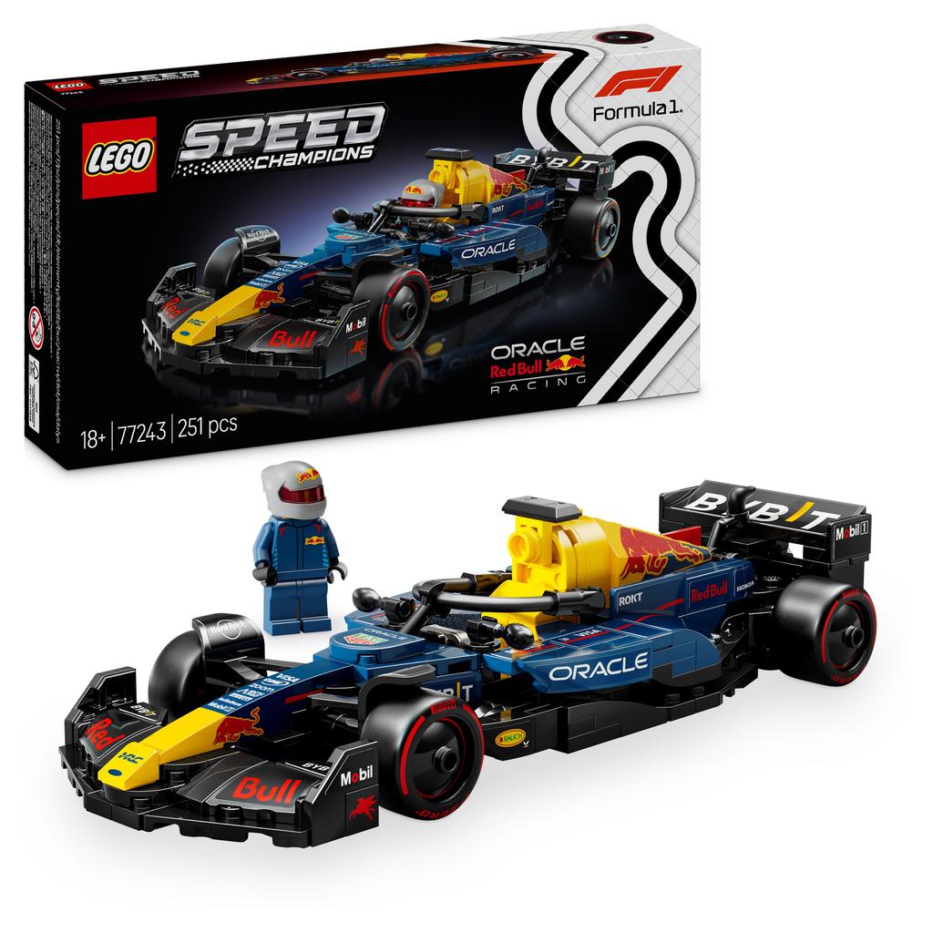 LEGO Speed Champions Oracle Red Bull Racing RB20 F1® racewagen 77243