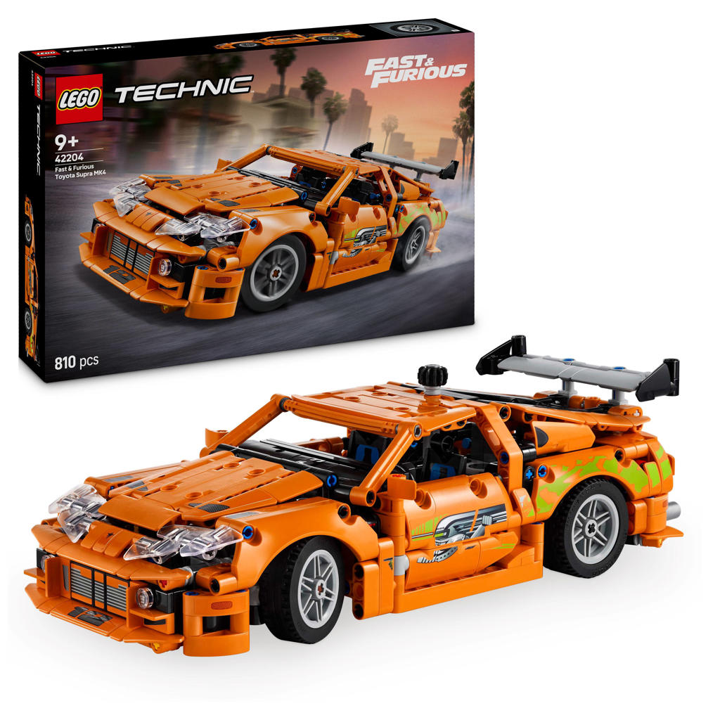 LEGO Technic Fast and Furious Toyota Supra MK4 set 42204