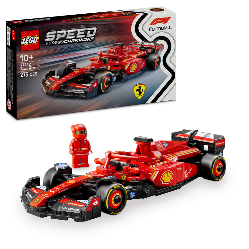 LEGO Speed Champions Ferrari SF-24 F1® racewagen 77242