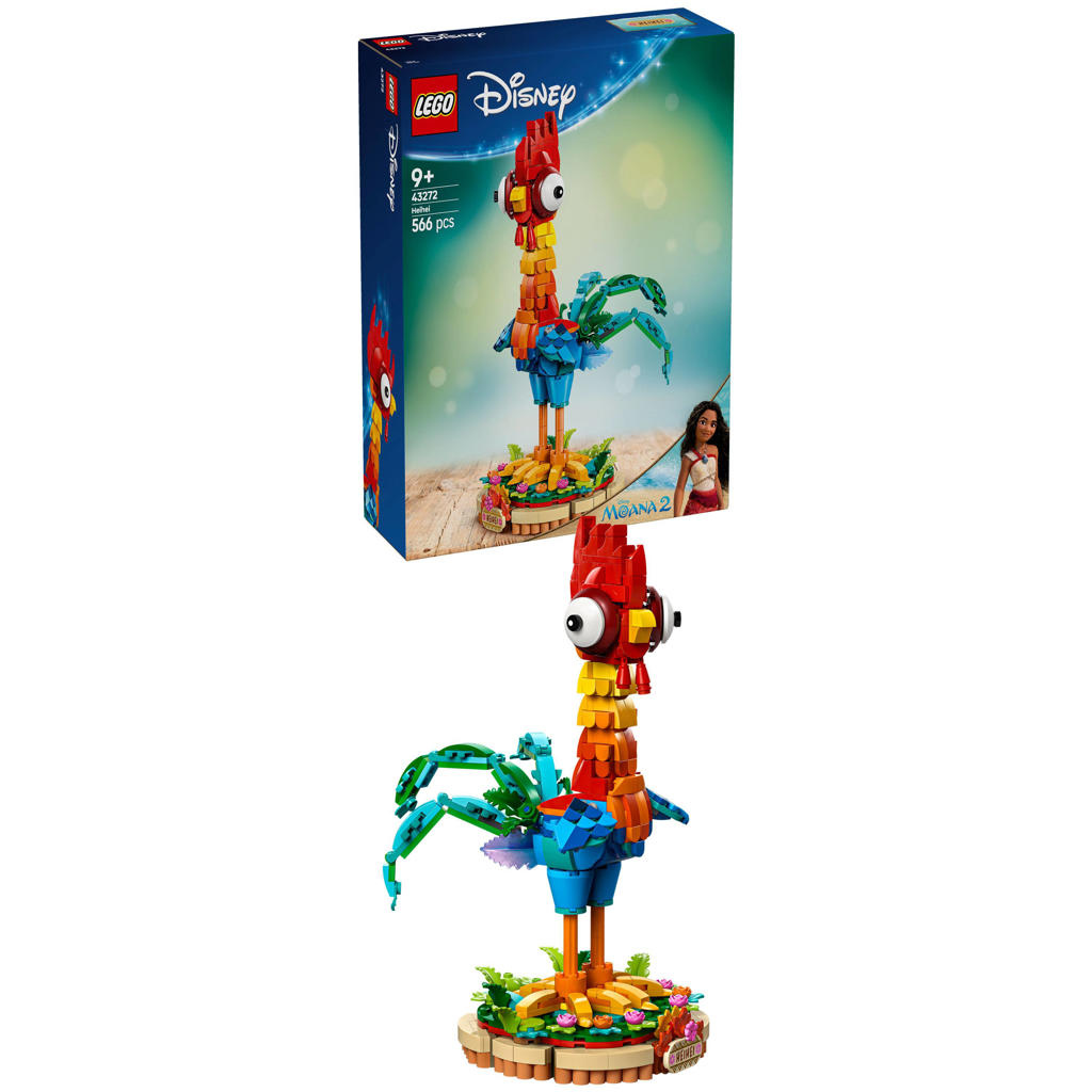 LEGO Disney Princess Vaiana 2 Heihei Bouwbare Dierenmodelset 43272