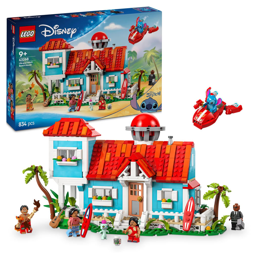 LEGO Disney Lilo en Stitch Strandhuis 43268