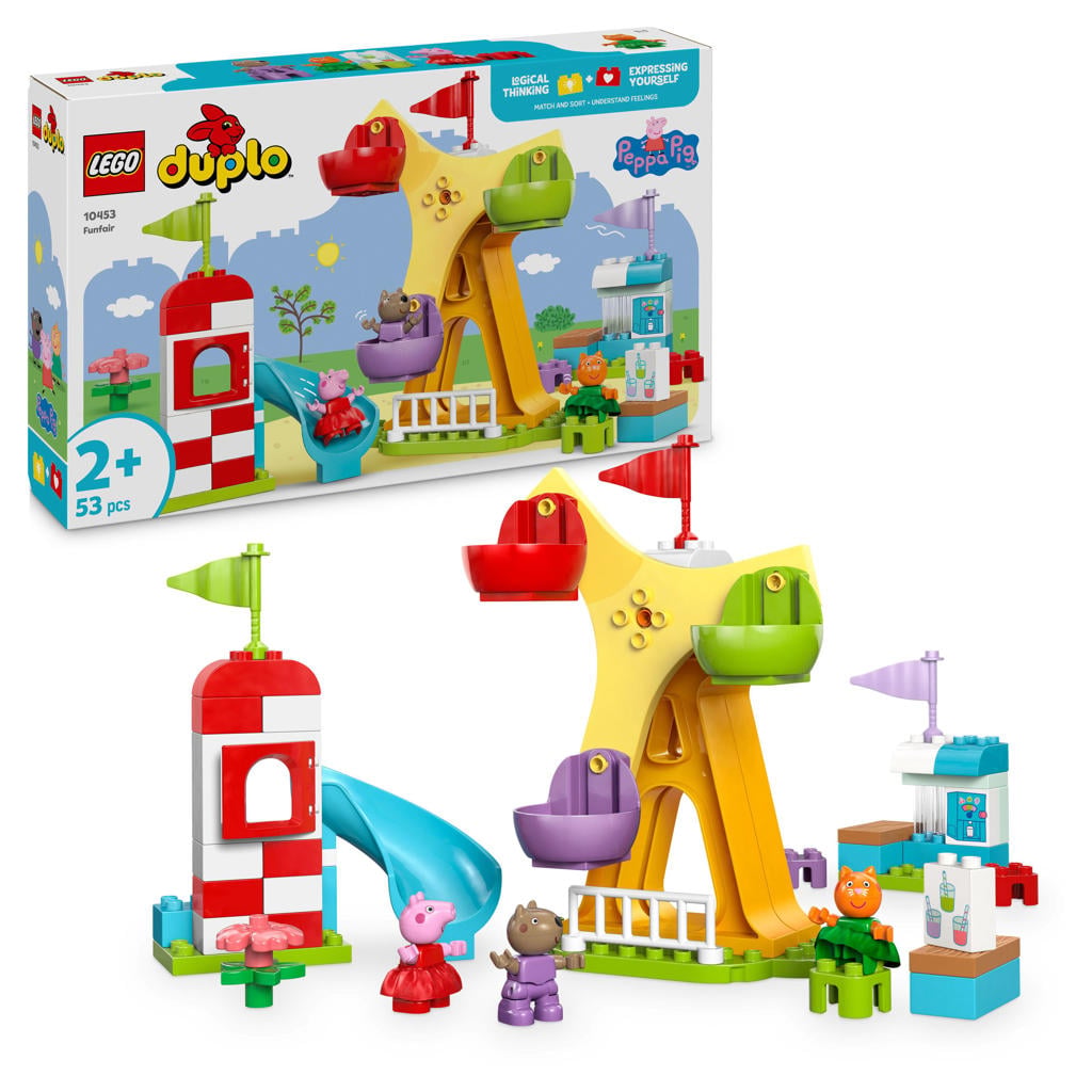 LEGO DUPLO Peppa Pig Kermis, Speelgoed voor Peuters 10453