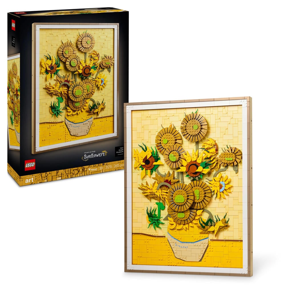 LEGO Art Vincent van Gogh – Zonnebloemen Bouwset 31215