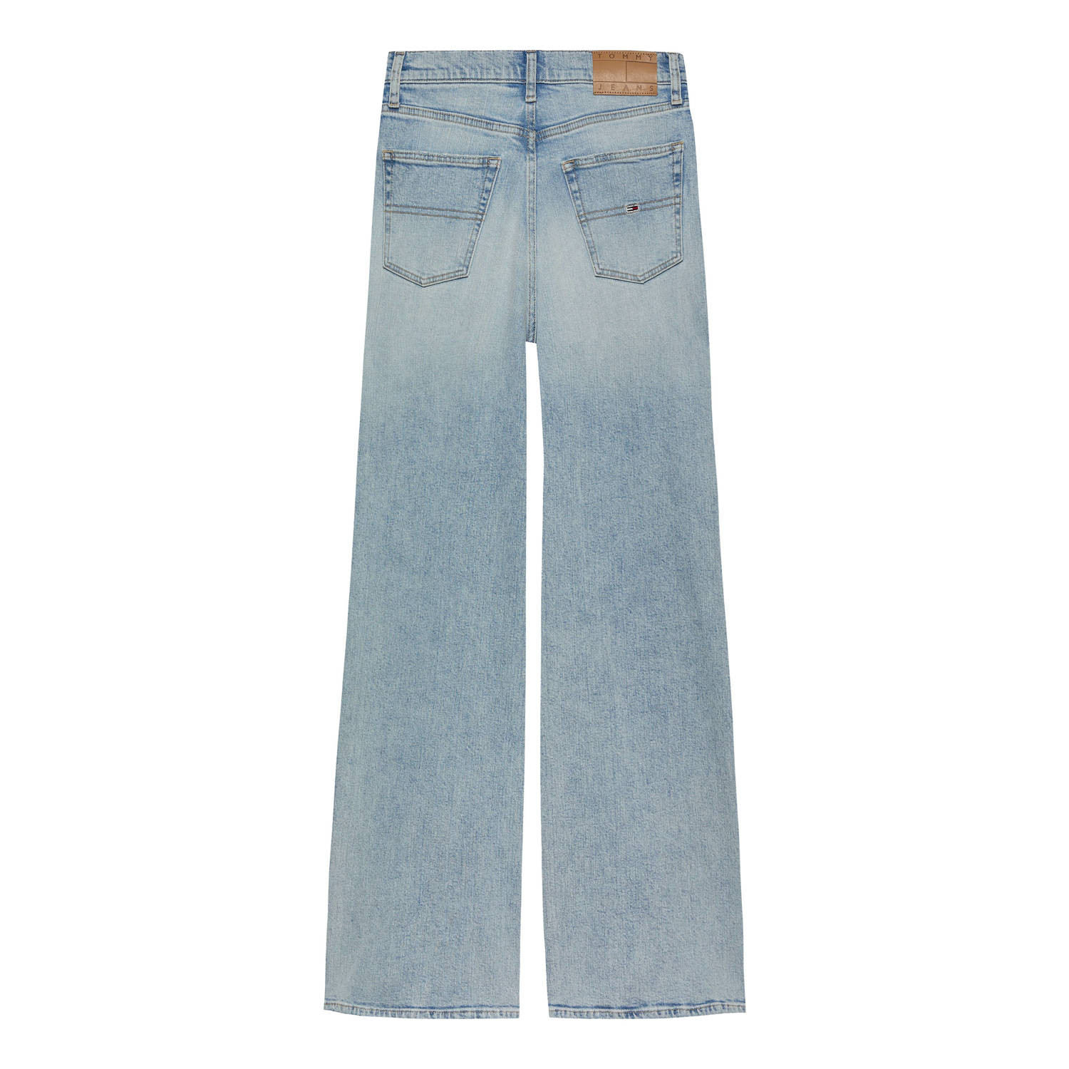 Tommy Jeans high waist wide leg jeans light blue denim