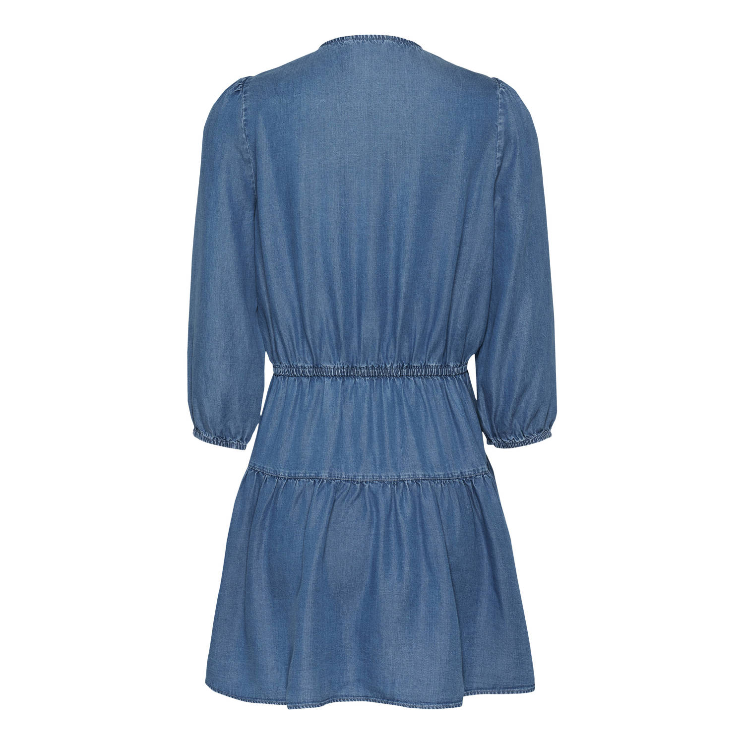 Tommy Jeans korte jurk medium blue denim