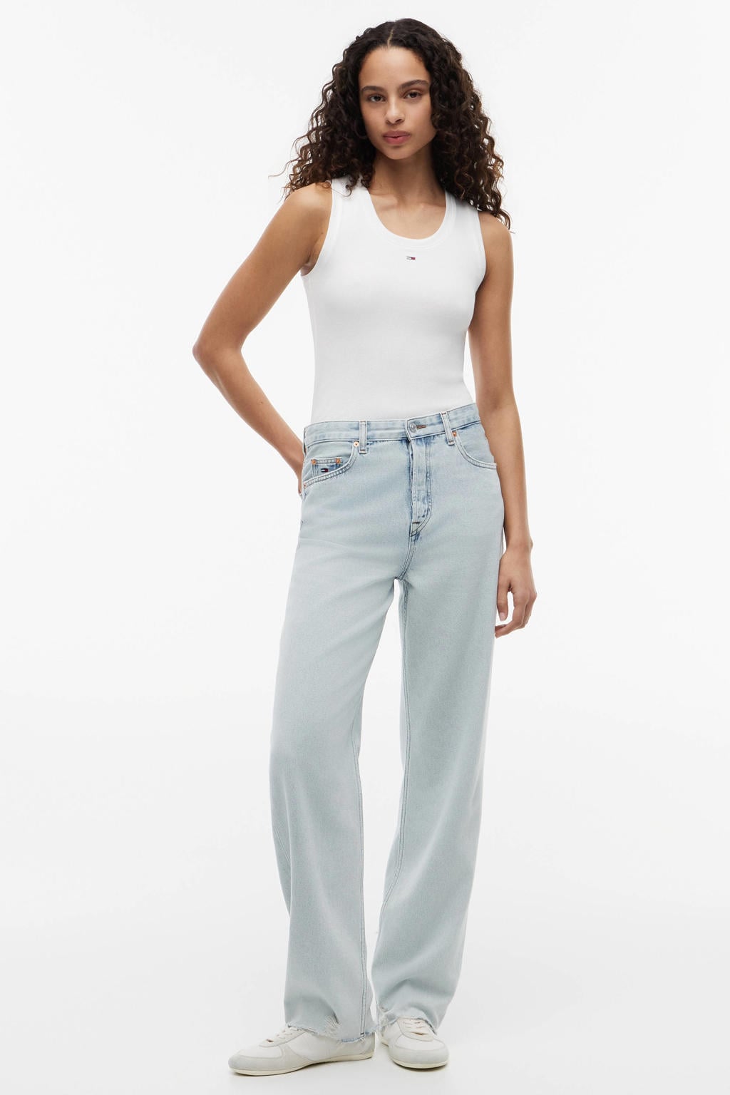 Tommy Jeans top ecru