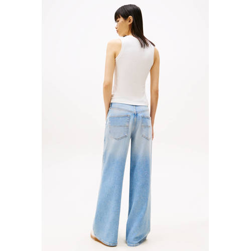 Tommy Jeans top ecru afbeelding