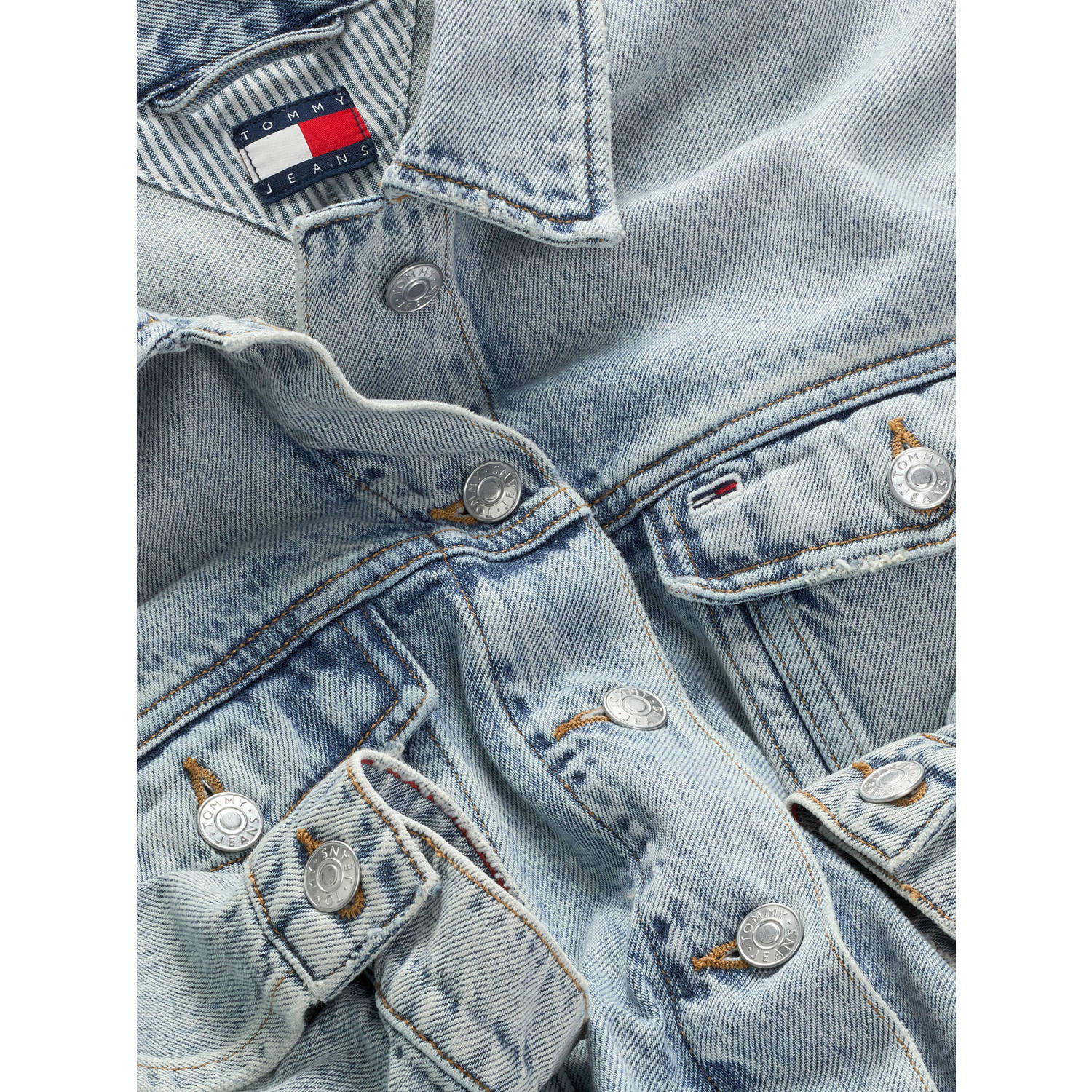 Tommy Jeans spijkerjas light blue denim