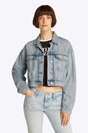 spijkerjas light blue denim