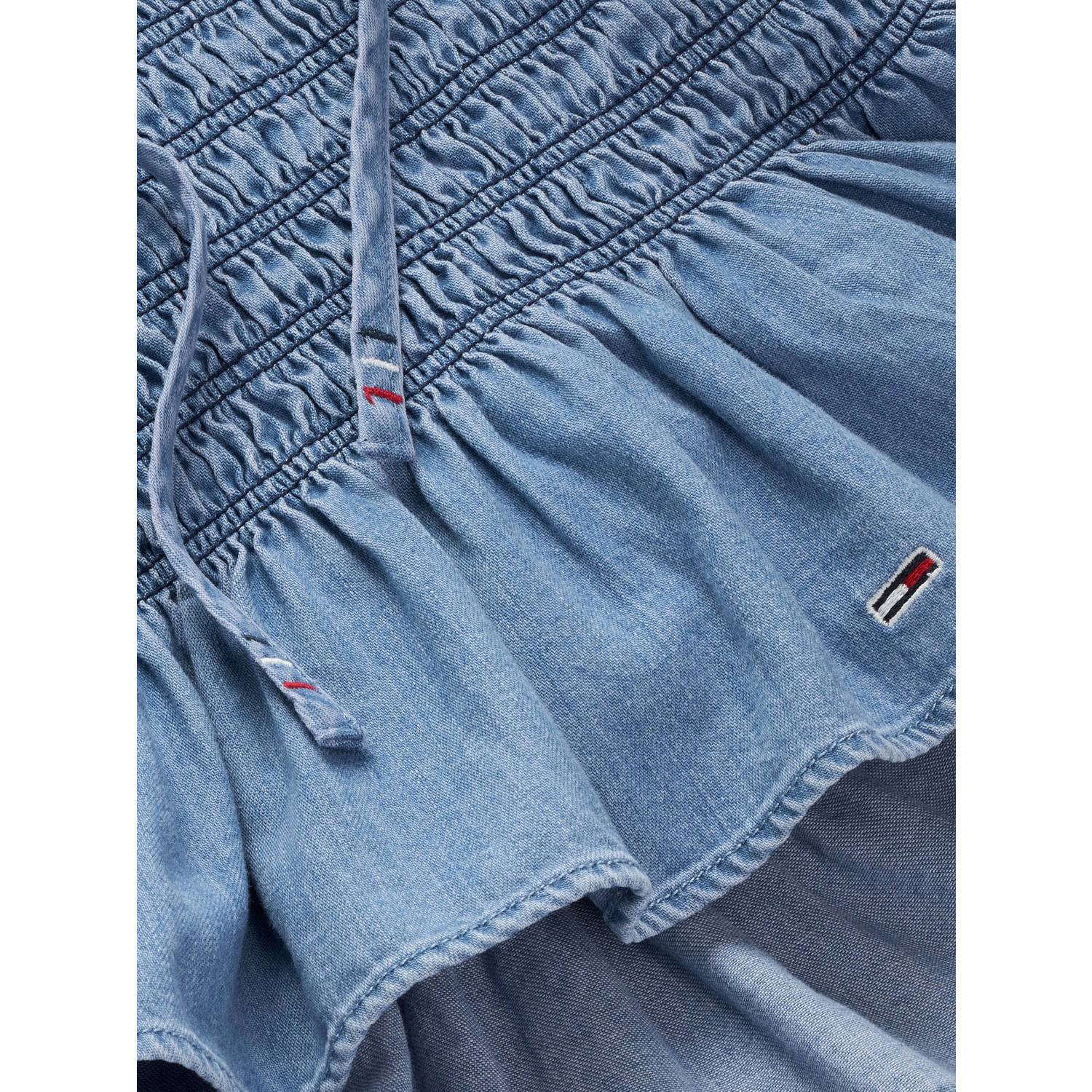 Tommy Jeans korte rok medium blue denim