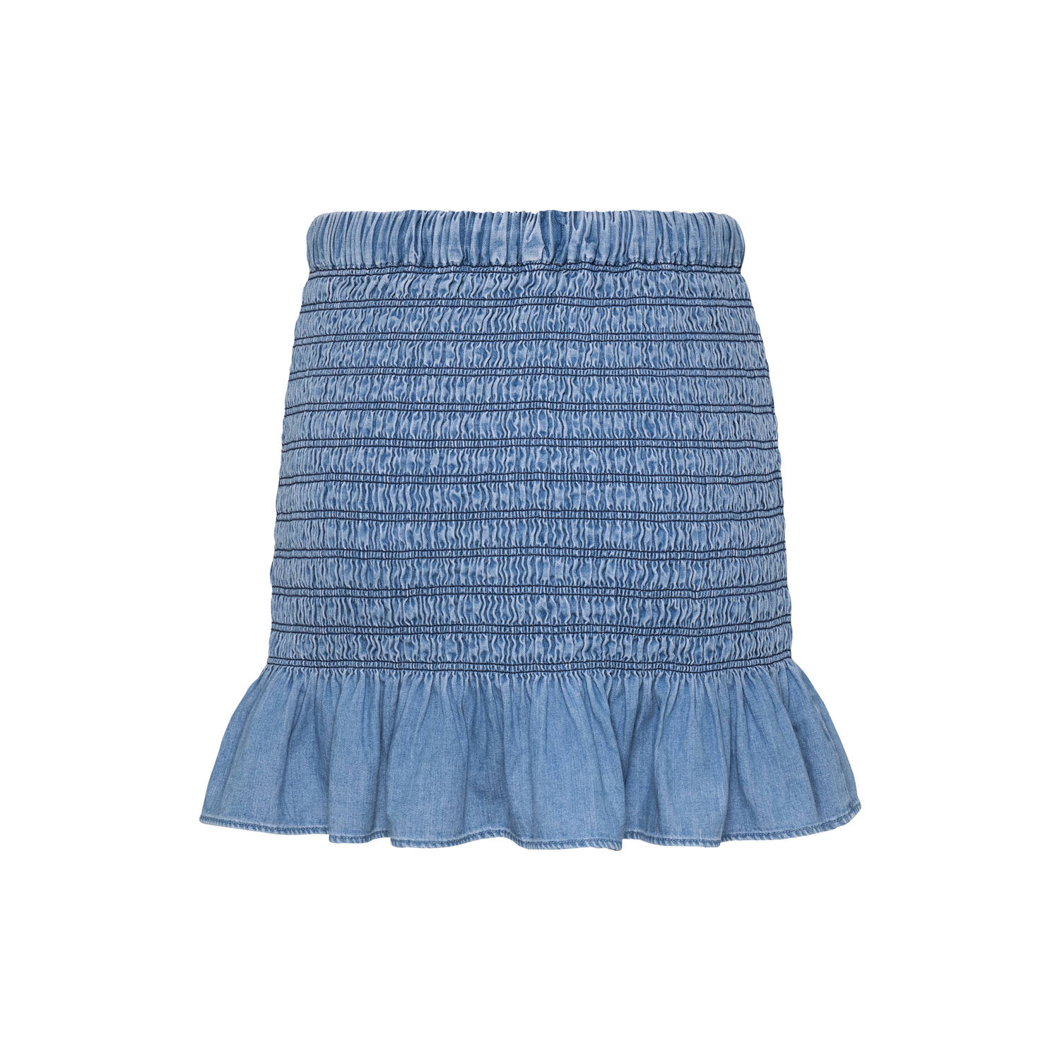 Tommy Jeans korte rok medium blue denim