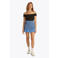 Tommy Jeans korte rok medium blue denim