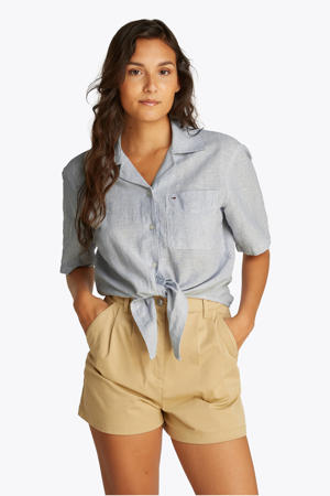 blouse blauw