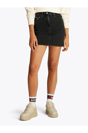 spijkerrok black denim