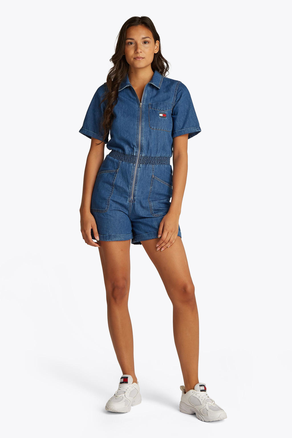 Tommy Jeans playsuit medium blue denim