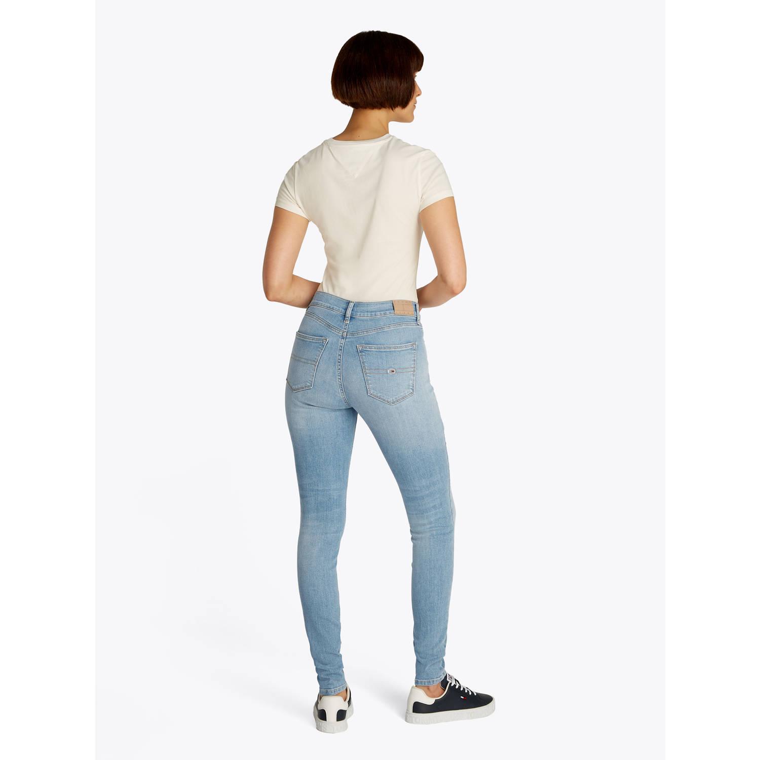 Tommy Jeans skinny jeans light blue denim