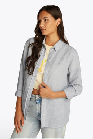 blouse blauw