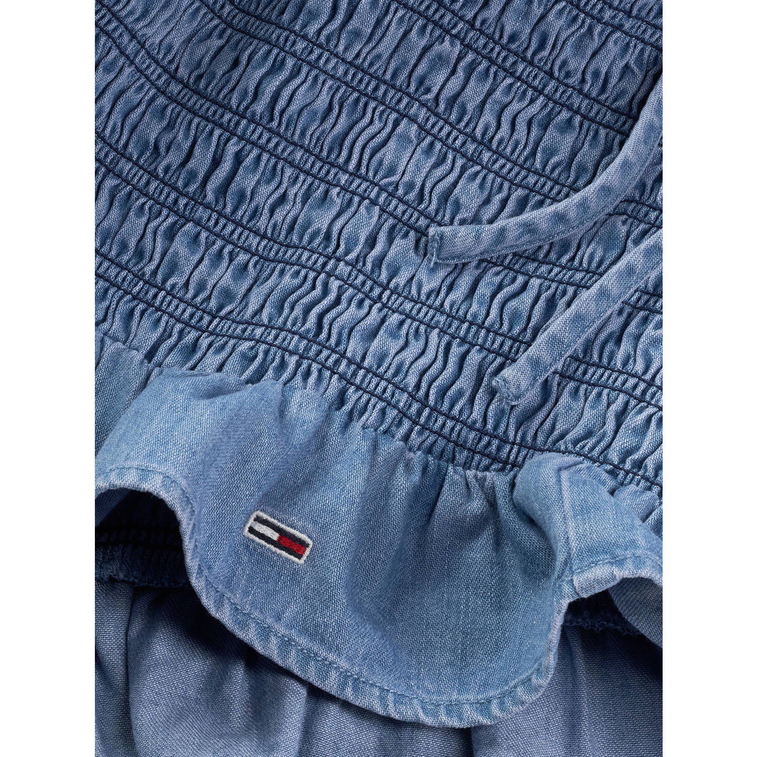 Tommy Jeans cropped top blauw