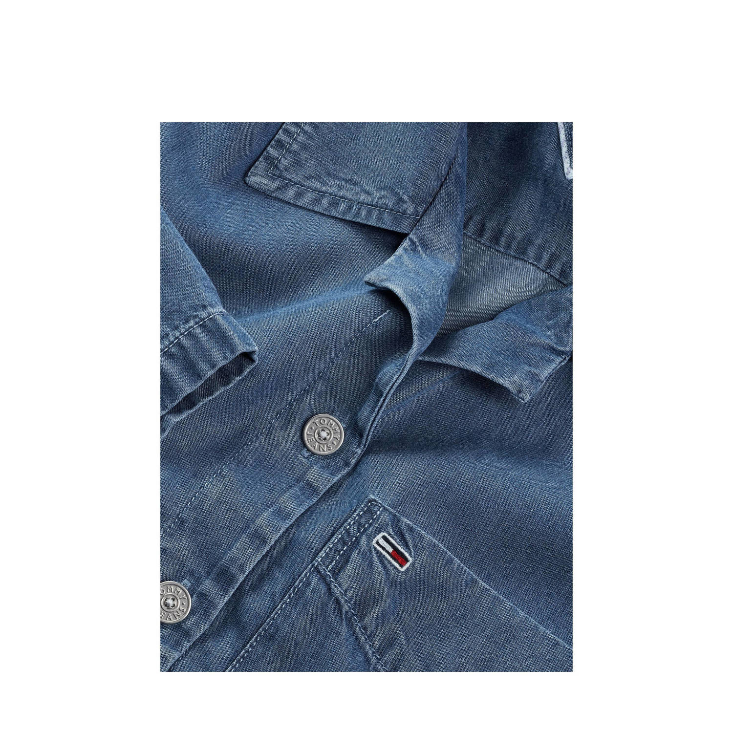 Tommy Jeans blouse medium blue denim