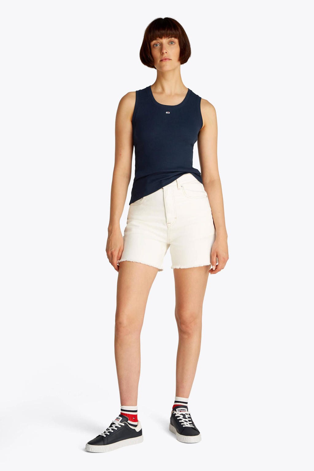 Tommy Jeans top marineblauw