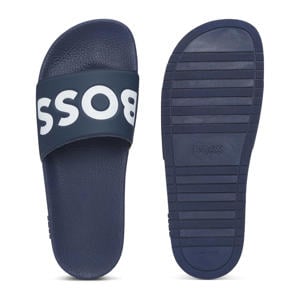 badslippers donkerblauw