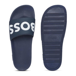 badslippers donkerblauw