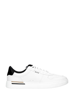 leren sneakers wit